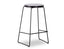 Hugo Stool - Black Frame - Round