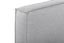 King Bed Frame - Pearl Grey Fabric