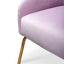 Armchair - Blush Velvet