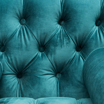 Armchair - Teal Green