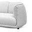 3 Seater Fabric Sofa- Light Texture Grey