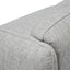 3 Seater Sofa - Light spec grey fabric