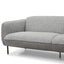 3 Seater Sofa - Light spec grey fabric