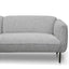 3 Seater Sofa - Light spec grey fabric