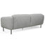 3 Seater Sofa - Light spec grey fabric