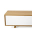 2.1m Scandinavian TV Unit - Lowline - Natural