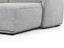 3 Seater Right Chaise Sofa - Graphite Grey