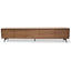 2.4m TV Entertainment Unit - Walnut