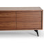 2.4m TV Entertainment Unit - Walnut