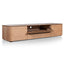 TV Entertainment Unit with Middle Drawer - Natural Oak