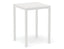 Halki Table - Outdoor - High Bar - Matt White 77 x 77cm