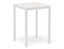 Halki Table - Outdoor - High Bar - Matt White 77 x 77cm