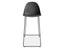 Pebble Black Stool Shell Seat