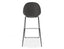 Pebble Black Stool Shell Seat