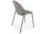 Pebble Chair Grey Upholstered Vintage Seat