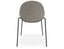 Pebble Chair Grey Upholstered Vintage Seat