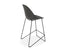 Pebble Black Stool Shell Seat