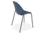 Pebble Chair Navy Blue with Shell Seat