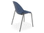 Pebble Chair Navy Blue with Shell Seat