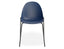 Pebble Chair Navy Blue with Shell Seat