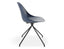 Pebble Chair Navy Blue with Shell Seat