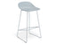 Pop Stool - Powder Blue Frame and Shell Seat