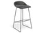 Pop Stool Black Frame and Black Shell Seat