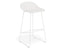 Pop Stool - White Frame and Shell Seat