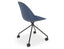 Pebble Chair Navy Blue with Shell Seat