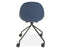 Pebble Chair Navy Blue with Shell Seat