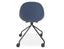 Pebble Chair Navy Blue with Shell Seat