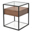 Scandinavian Side Table - Walnut