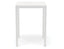 Halki Table - Outdoor - High Bar - Matt White 77 x 77cm