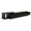 Scandinavian Lowline 2.4-3.07m Entertainment TV Unit - Full Black