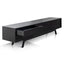 2.1m TV Unit - Full Black