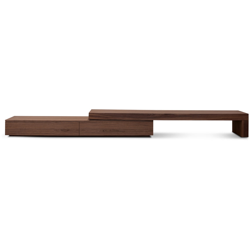 Extendable Entertainment TV Unit - Walnut