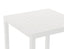 Halki Table - Outdoor - High Bar - Matt White 77 x 77cm