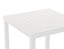 Halki Table - Outdoor - High Bar - Matt White 77 x 77cm